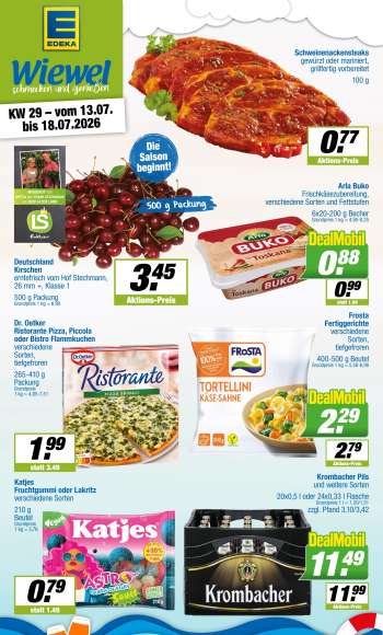 Prospekte Edeka - 13.07.2026 - 18.07.2026.