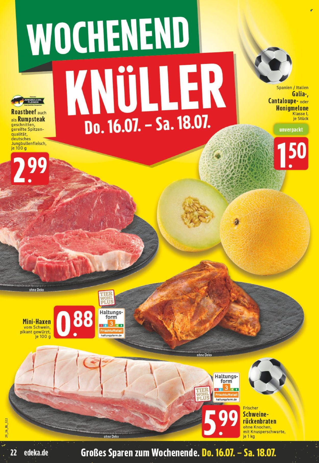 Edeka Prospekte  - 13.07.2026 - 18.07.2026. Seite 22