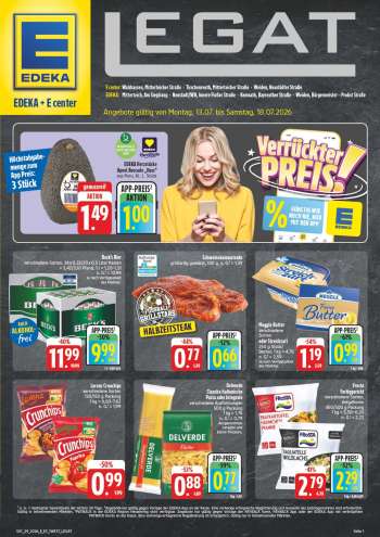 Prospekte Edeka - 13.07.2026 - 18.07.2026.