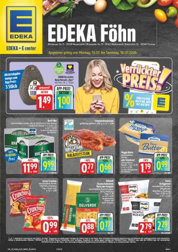 Prospekte Edeka - 13.07.2026 - 18.07.2026.