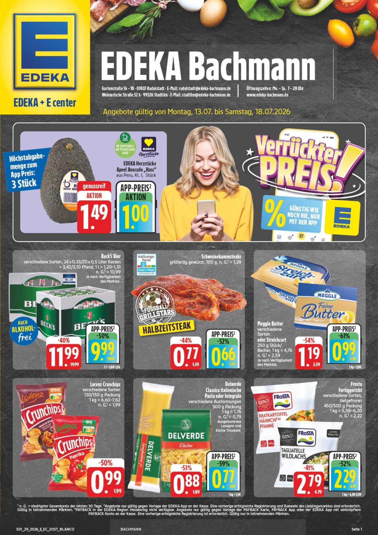 Edeka Prospekte  - 13.07.2026 - 18.07.2026. Seite 1
