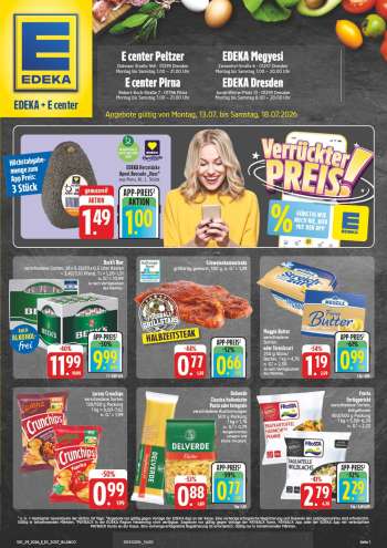 Prospekte Edeka - 13.07.2026 - 18.07.2026.