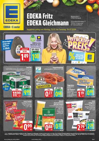 Prospekte Edeka - 13.07.2026 - 18.07.2026.