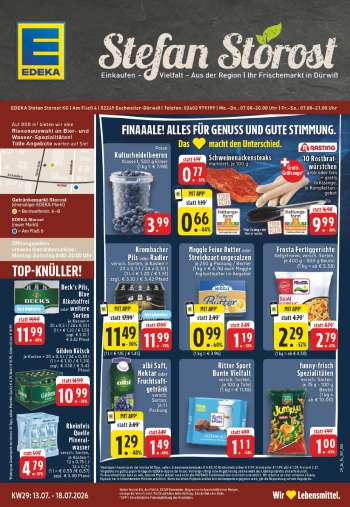 Prospekte Edeka - 13.07.2026 - 18.07.2026.