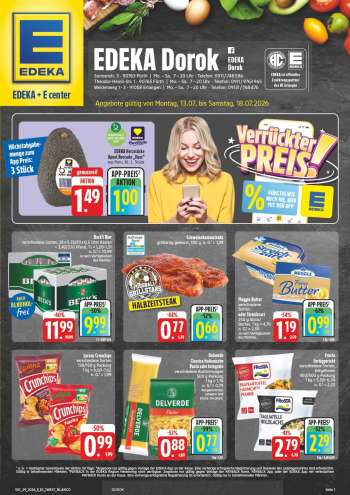 Prospekte Edeka - 13.07.2026 - 18.07.2026.