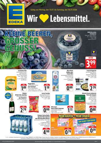 Prospekte Edeka - 13.07.2026 - 18.07.2026.