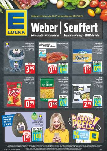 Prospekte Edeka - 13.07.2026 - 18.07.2026.