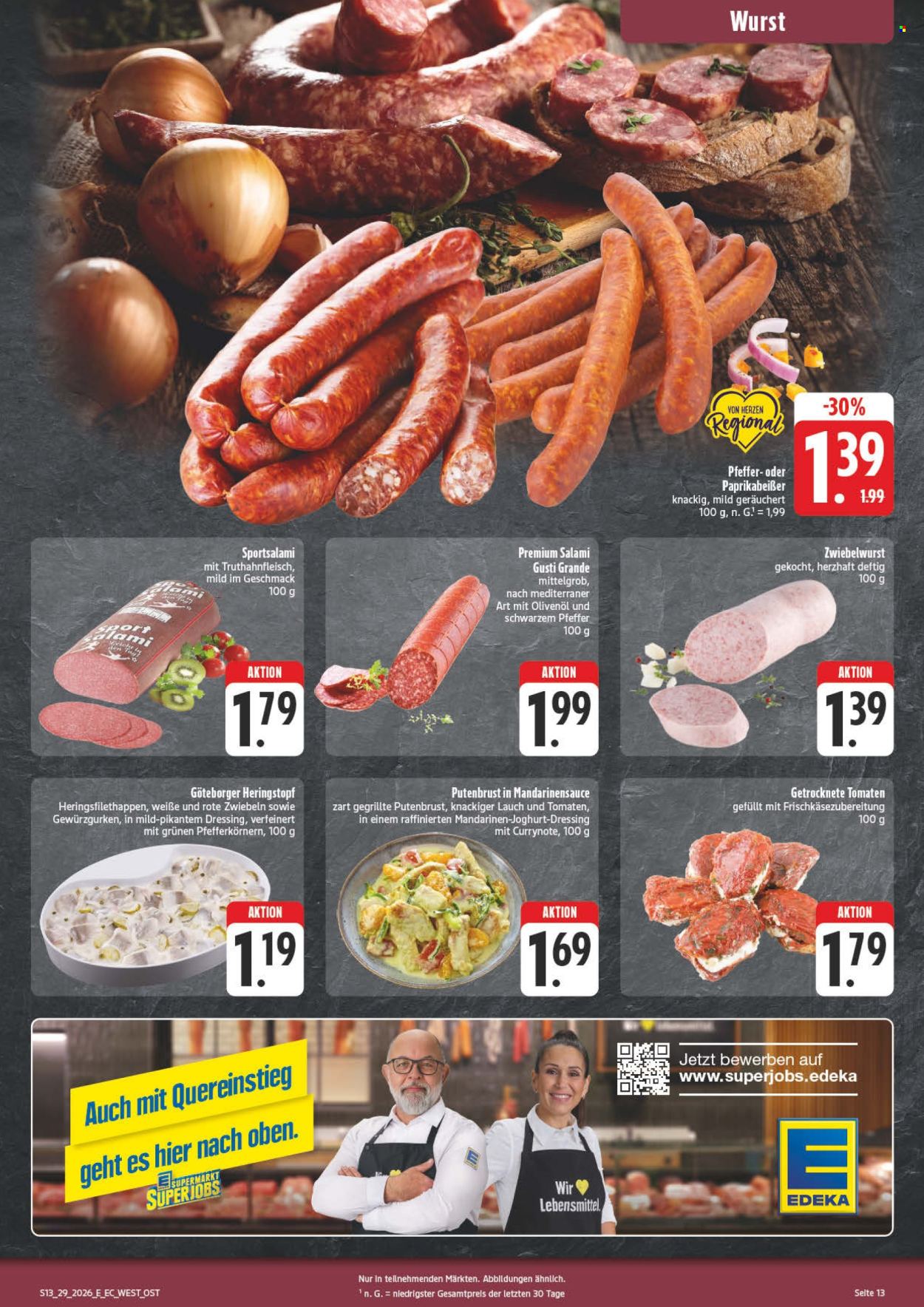 Edeka Prospekte  - 13.07.2026 - 18.07.2026. Seite 13