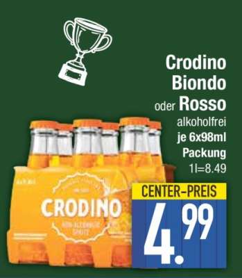 Crodino Biondo oder Rosso