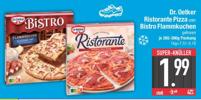 Dr. Oetker Ristorante Pizza oder Bistro Flammkuchen