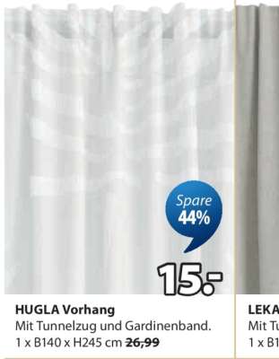 HUGLA Vorhang