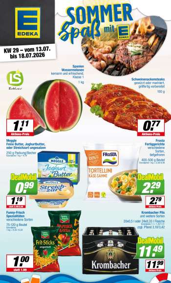 Prospekte Edeka - 13.07.2026 - 18.07.2026.