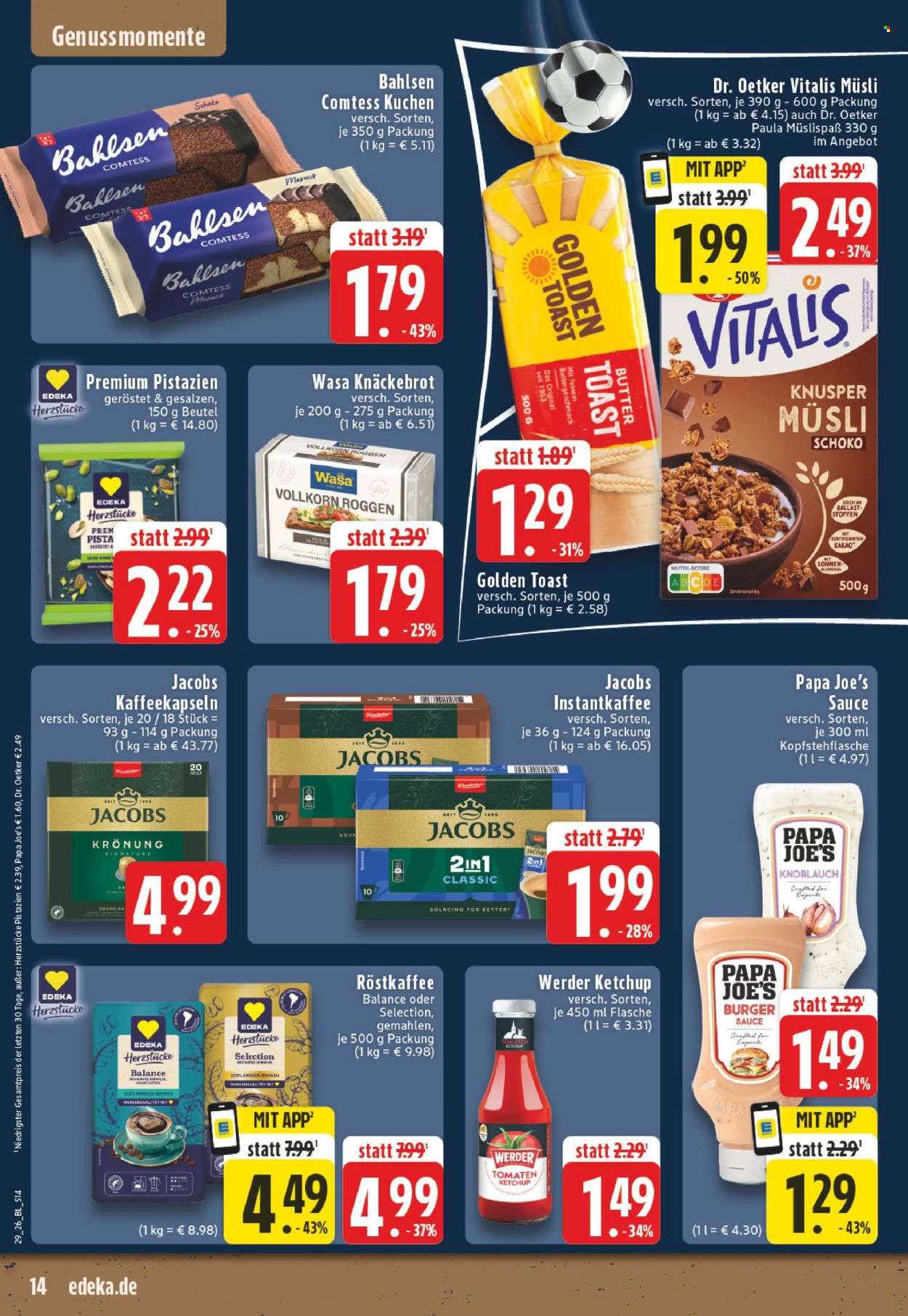 Edeka Prospekte  - 13.07.2026 - 18.07.2026. Seite 14