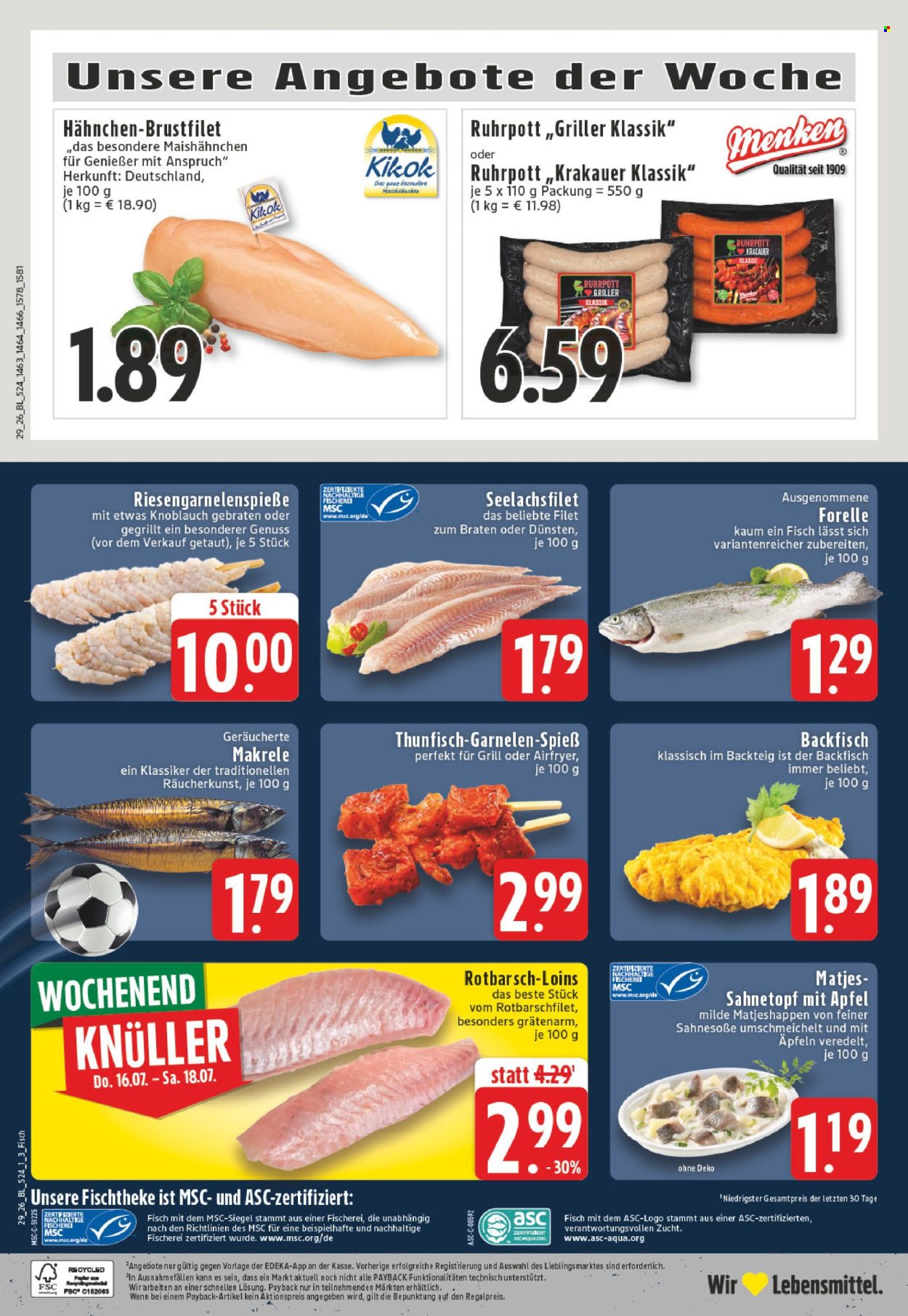 Edeka Prospekte  - 13.07.2026 - 18.07.2026. Seite 24