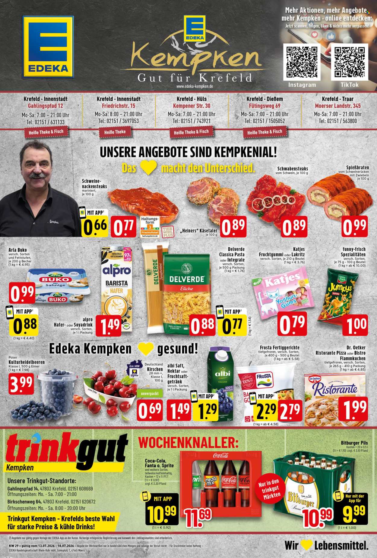 Edeka Prospekte  - 13.07.2026 - 18.07.2026. Seite 1