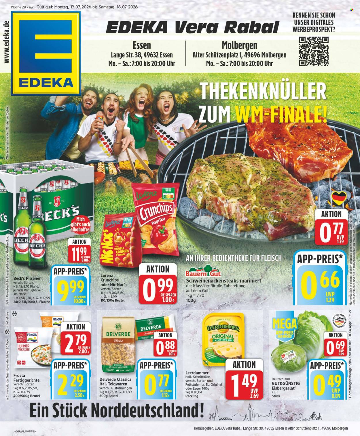 Edeka Prospekte  - 13.07.2026 - 18.07.2026. Seite 1