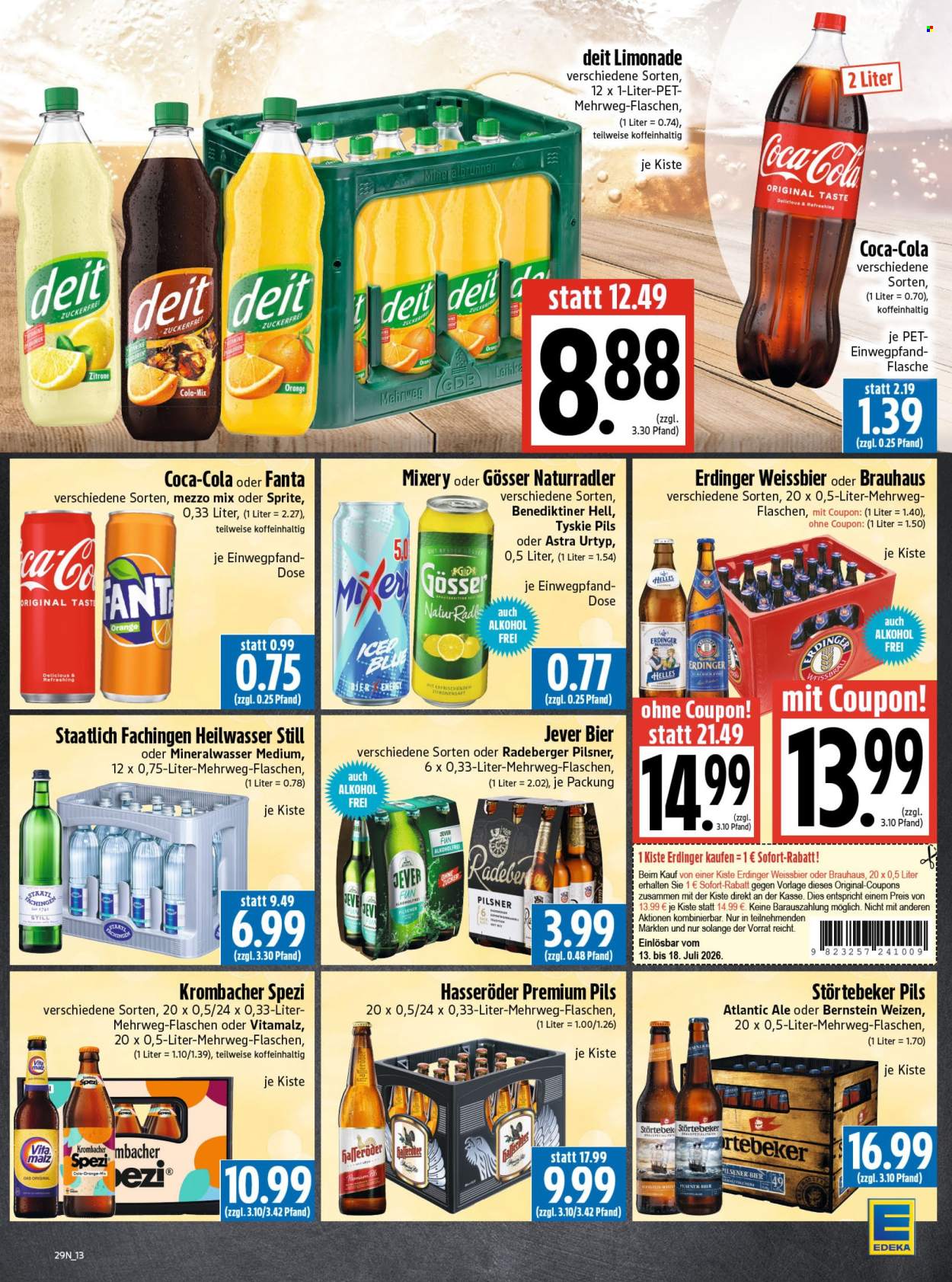 Edeka Prospekte  - 13.07.2026 - 18.07.2026. Seite 13