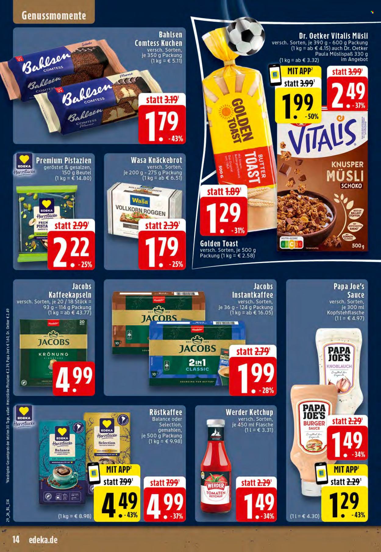 Edeka Prospekte  - 13.07.2026 - 18.07.2026. Seite 14