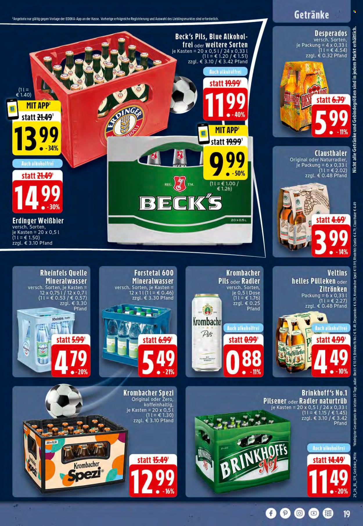 Edeka Prospekte  - 13.07.2026 - 18.07.2026. Seite 19