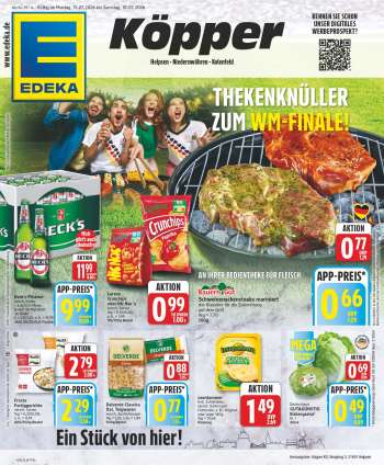 Prospekte Edeka - 13.07.2026 - 18.07.2026.
