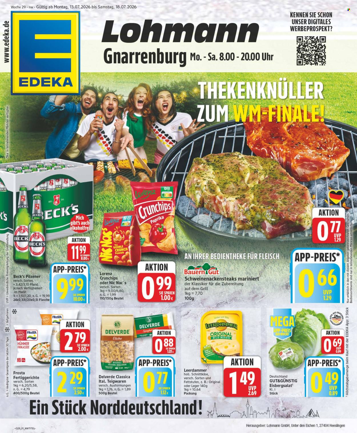 Edeka Prospekte  - 13.07.2026 - 18.07.2026. Seite 1