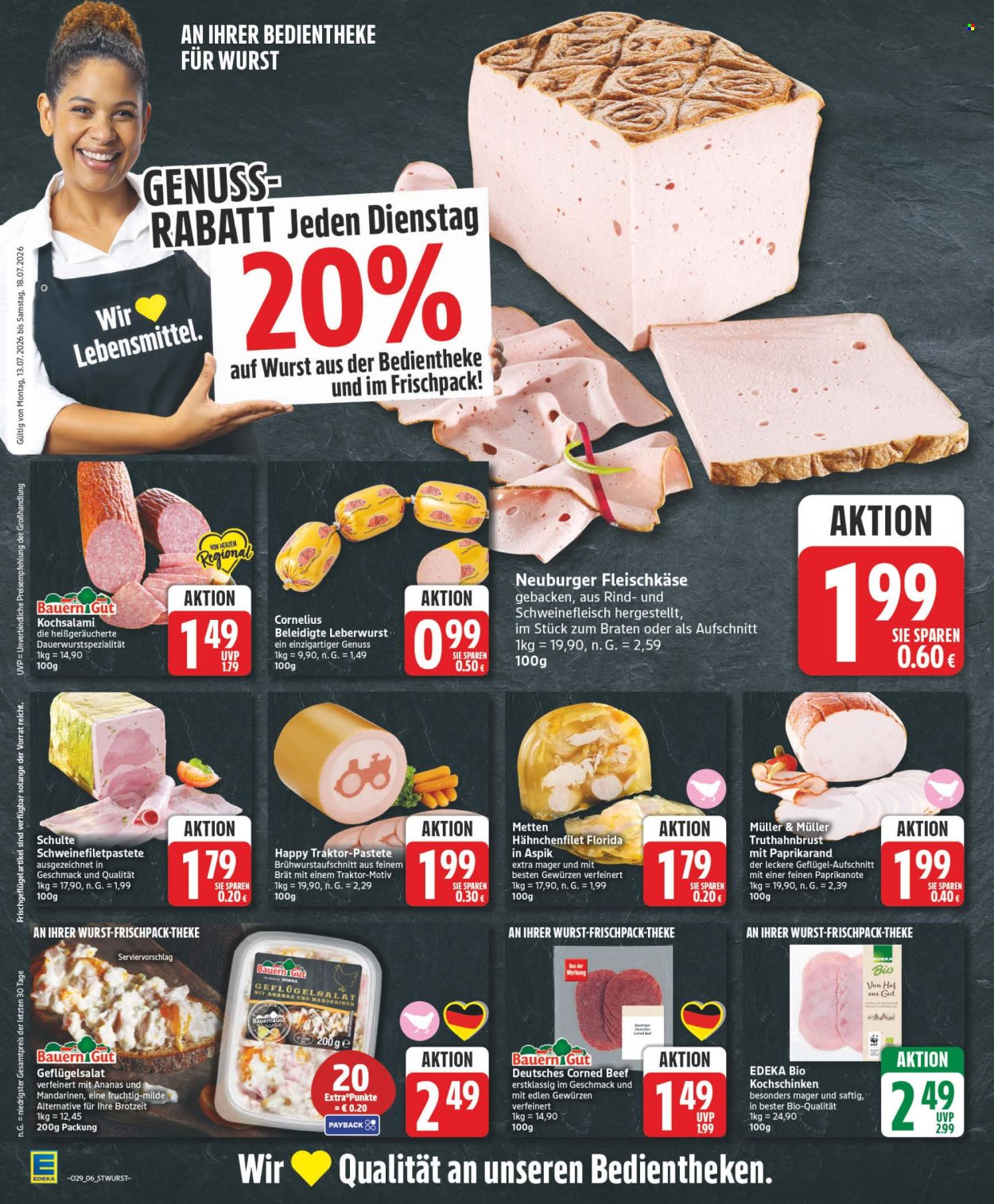 Edeka Prospekte  - 13.07.2026 - 18.07.2026. Seite 6