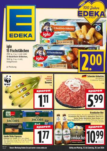 Prospekte Edeka - 13.07.2026 - 18.07.2026.