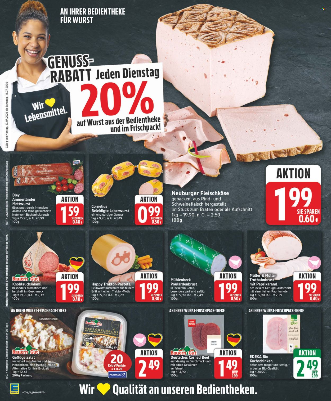 Edeka Prospekte  - 13.07.2026 - 18.07.2026. Seite 6
