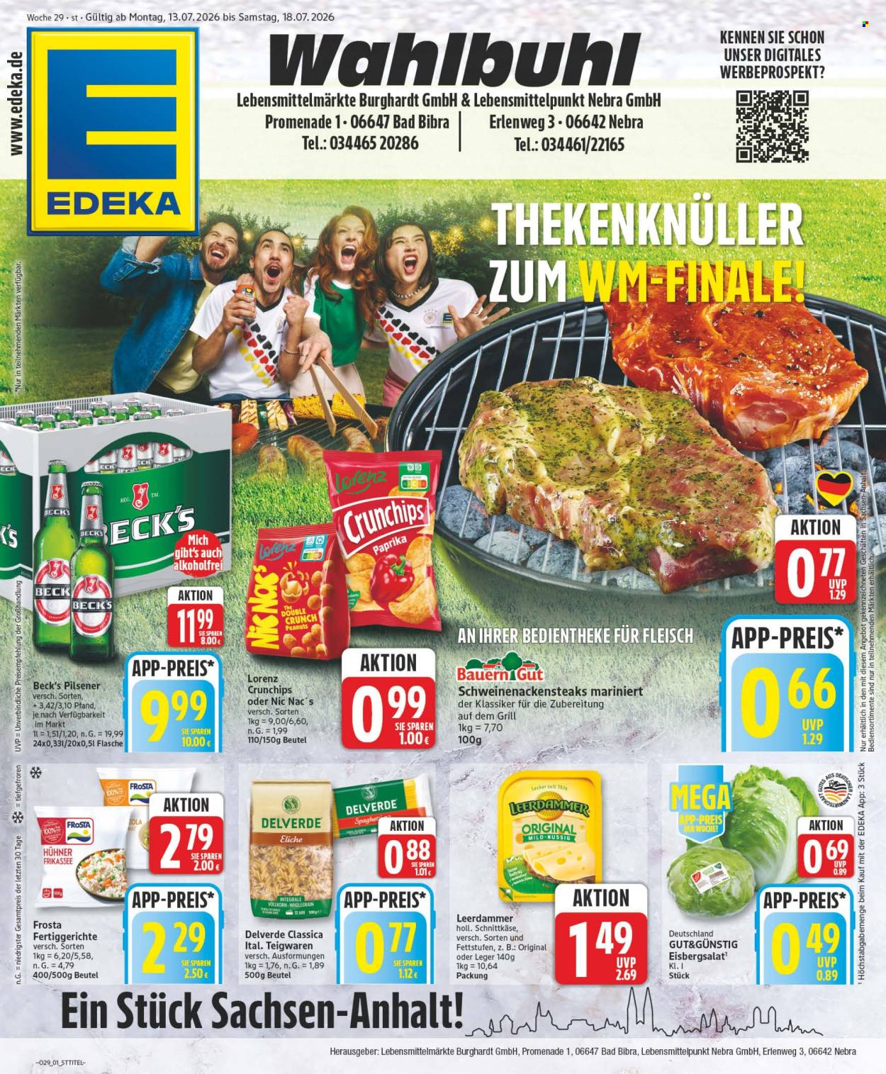 Edeka Prospekte  - 13.07.2026 - 18.07.2026. Seite 1