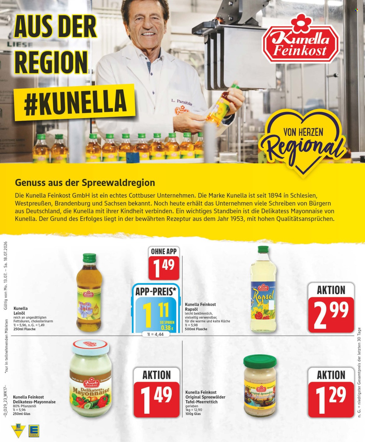 Edeka Prospekte  - 13.07.2026 - 18.07.2026. Seite 23