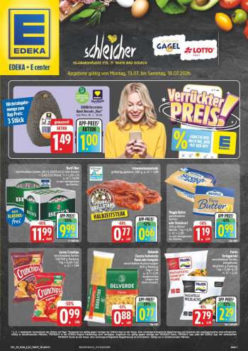 Prospekte Edeka - 13.07.2026 - 18.07.2026.