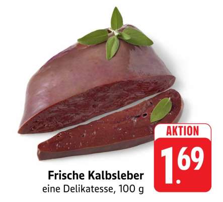 Frische Kalbsleber