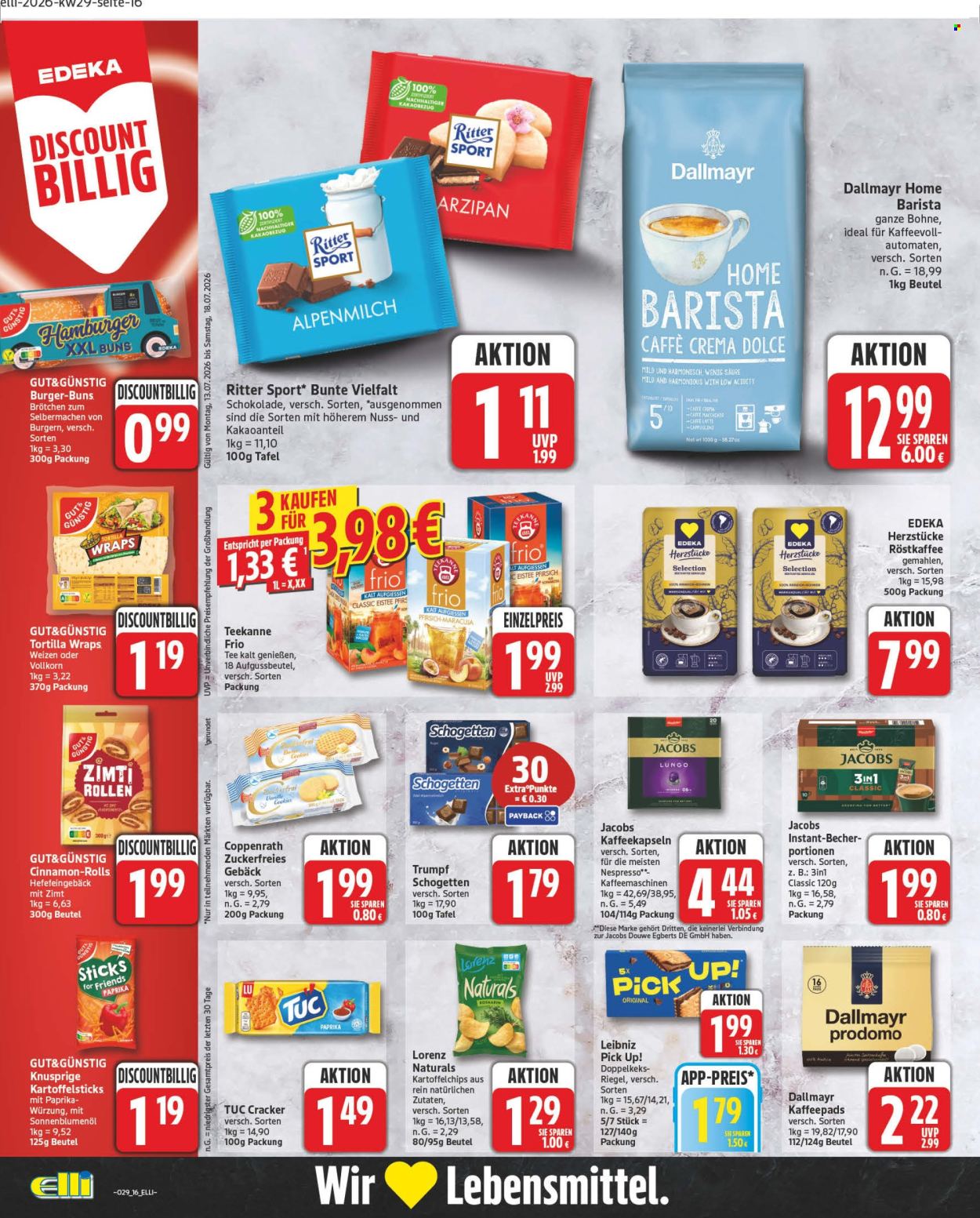 Edeka Prospekte  - 13.07.2026 - 18.07.2026. Seite 18