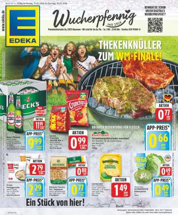 Prospekte Edeka - 13.07.2026 - 18.07.2026.