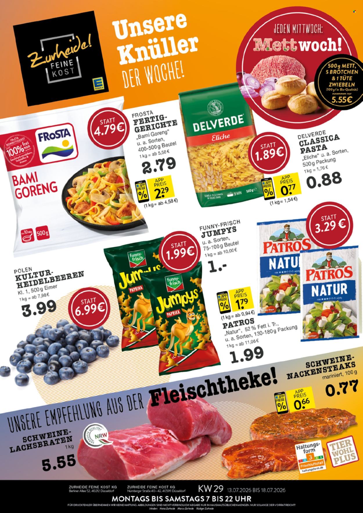E center Prospekte  - 13.07.2026 - 18.07.2026. Seite 1