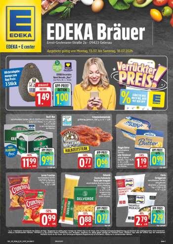 Prospekte Edeka - 13.07.2026 - 18.07.2026.