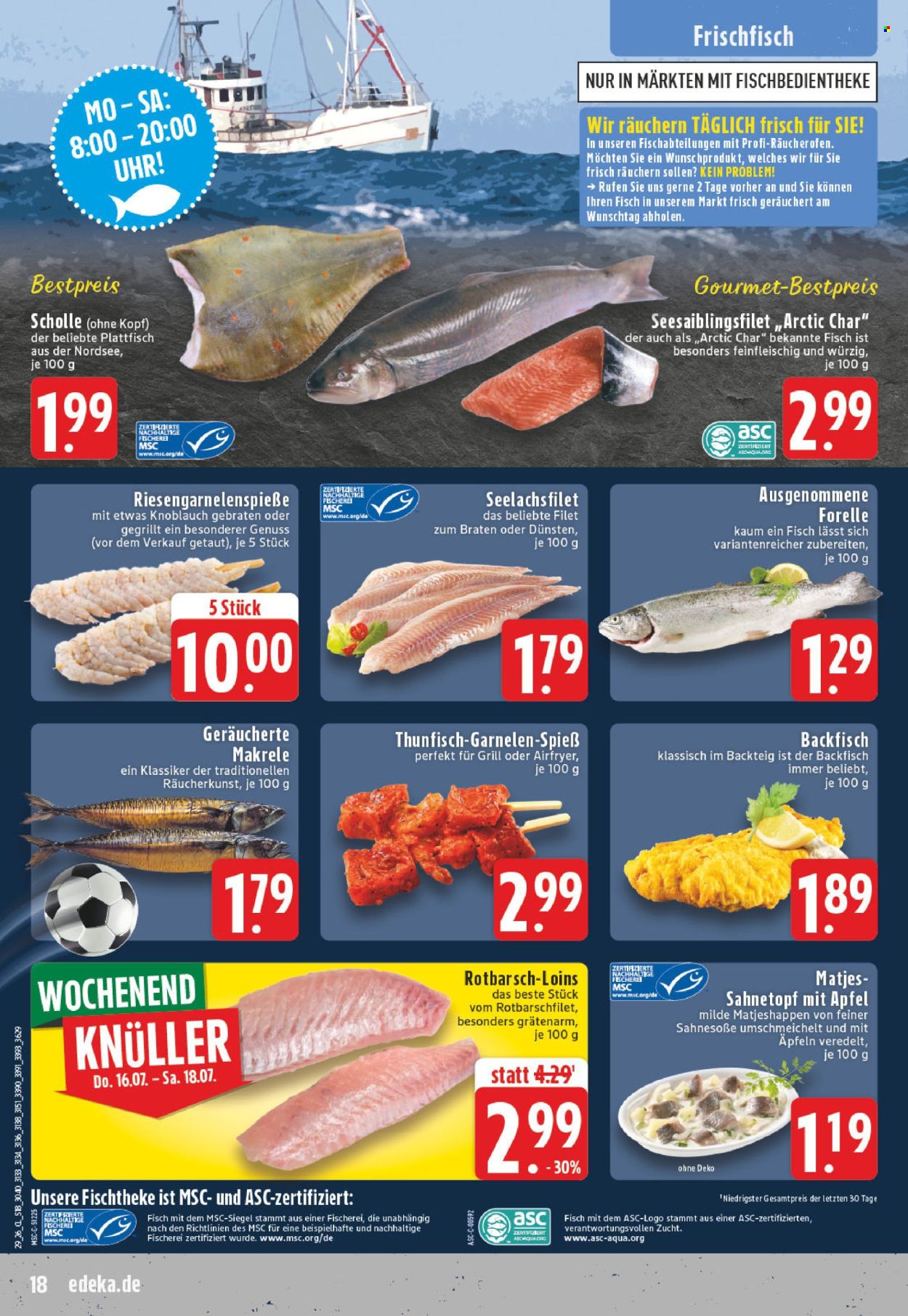 Edeka Prospekte  - 13.07.2026 - 18.07.2026. Seite 18