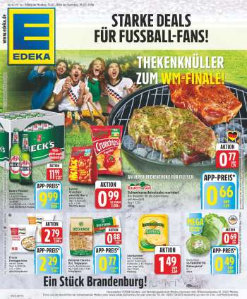 Prospekte Edeka - 13.07.2026 - 18.07.2026.