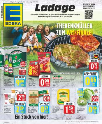 Prospekte Edeka - 13.07.2026 - 18.07.2026.
