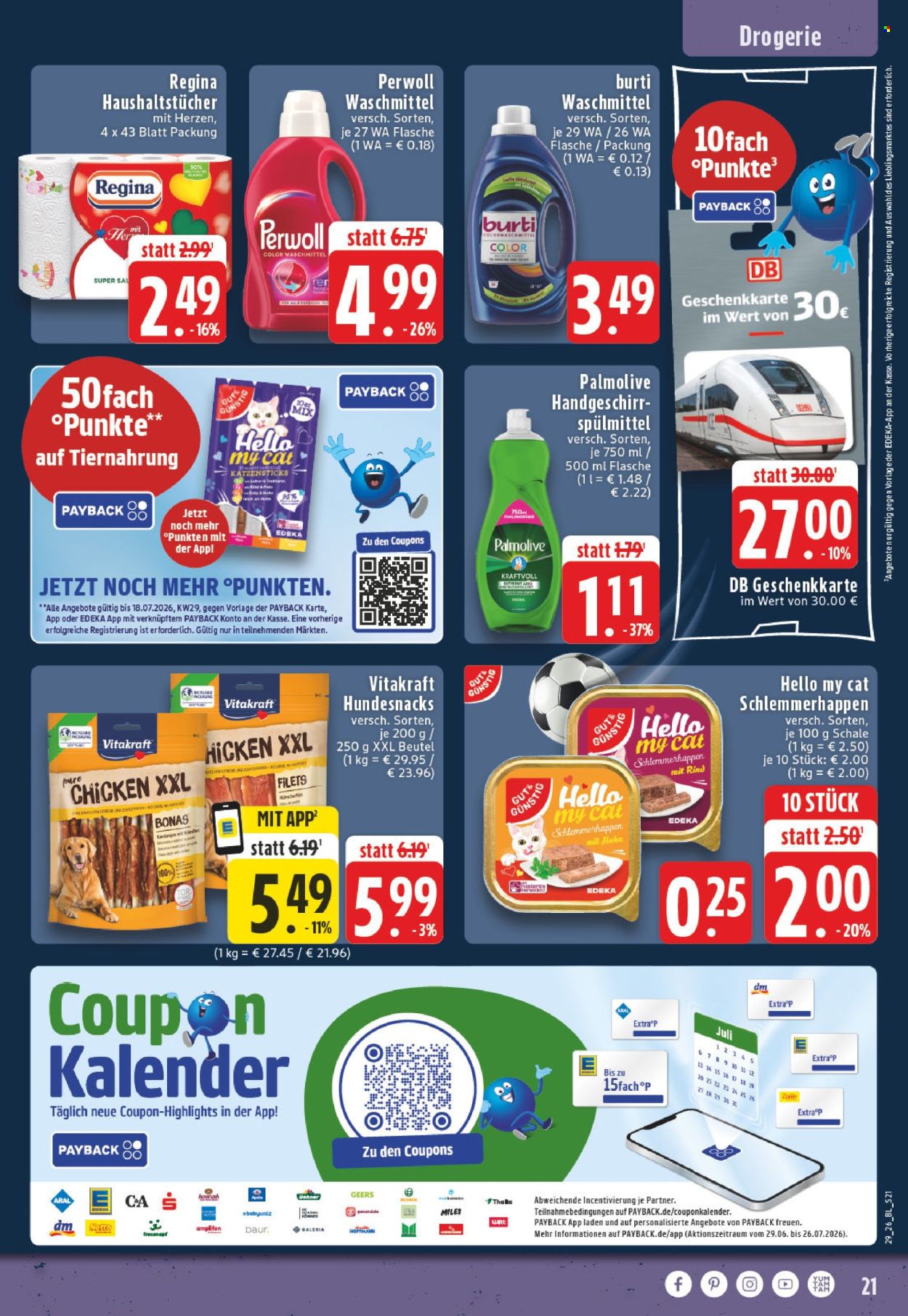 Edeka Prospekte  - 13.07.2026 - 18.07.2026. Seite 21