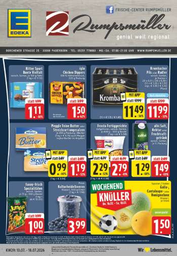 Prospekte Edeka - 13.07.2026 - 18.07.2026.