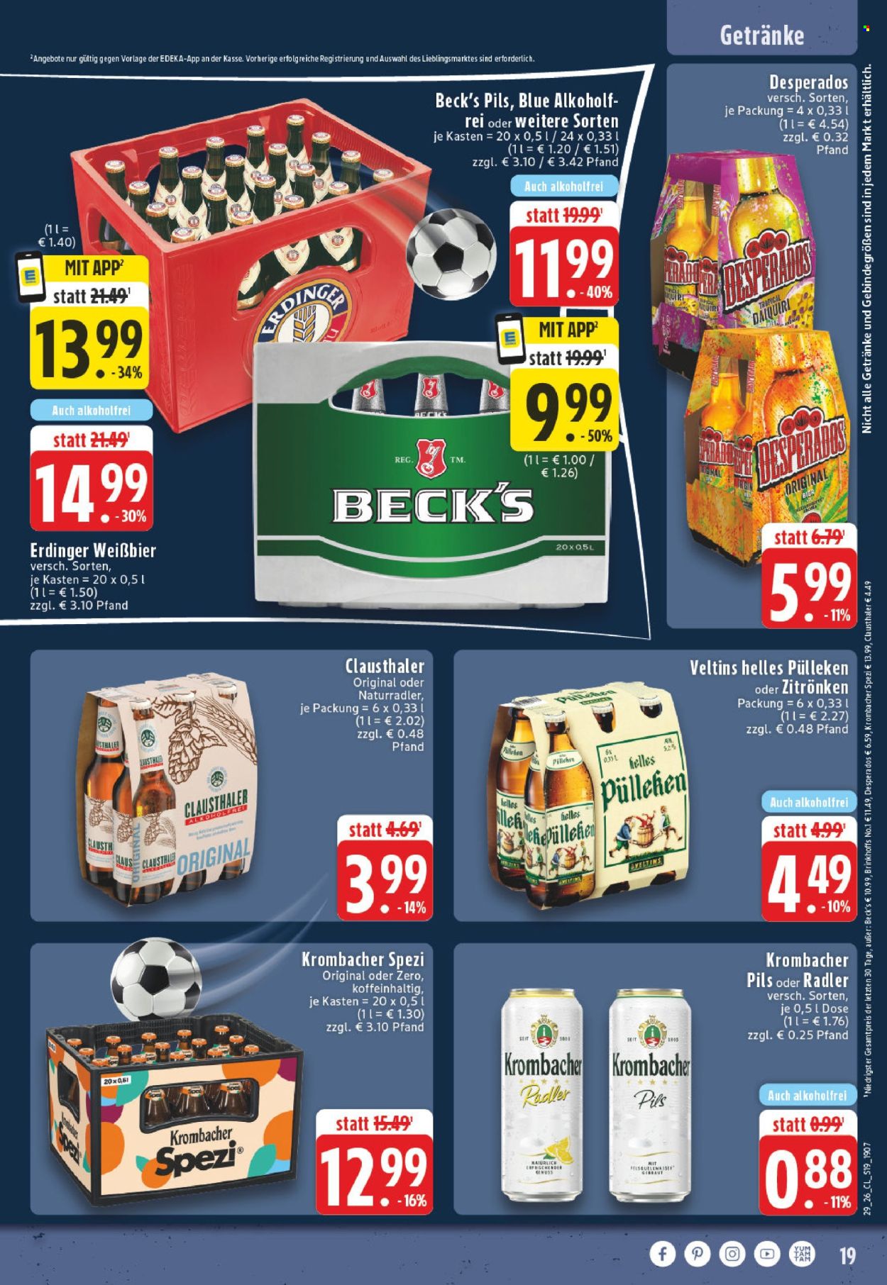 Edeka Prospekte  - 13.07.2026 - 18.07.2026. Seite 19