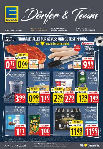 Prospekte Edeka - 13.07.2026 - 18.07.2026.