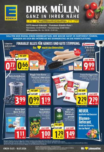 Prospekte Edeka - 13.07.2026 - 18.07.2026.