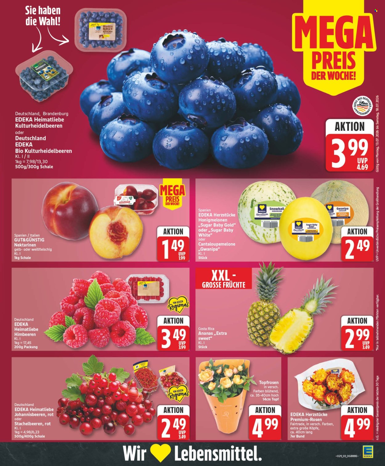 Edeka Prospekte  - 13.07.2026 - 18.07.2026. Seite 3