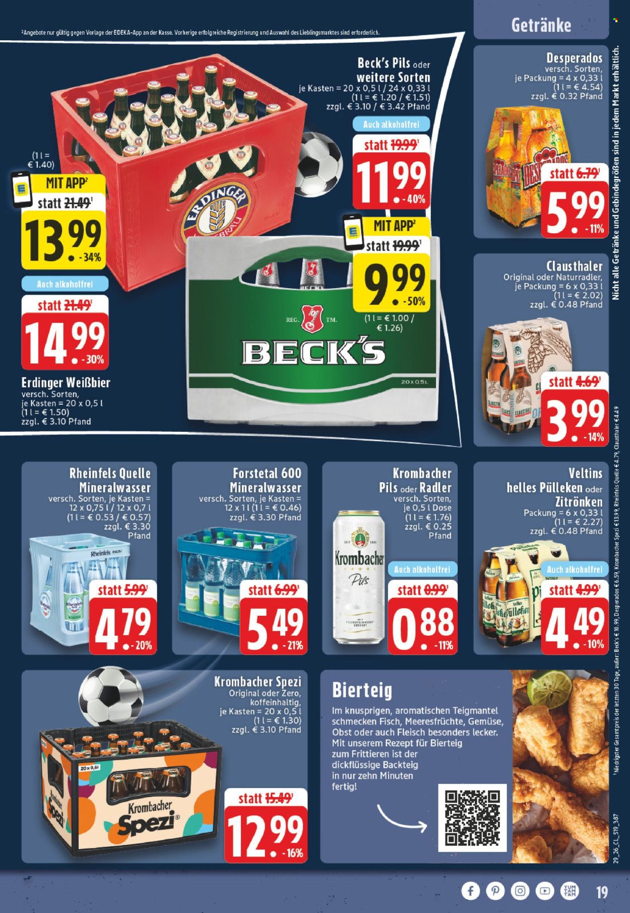 Edeka Prospekte  - 13.07.2026 - 18.07.2026. Seite 19