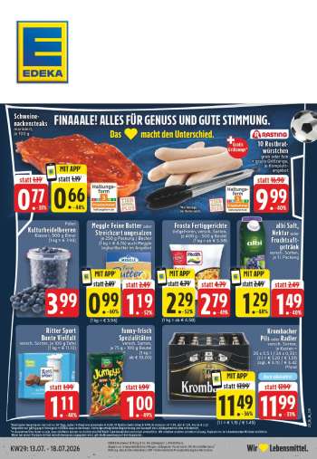 Prospekte Edeka - 13.07.2026 - 18.07.2026.
