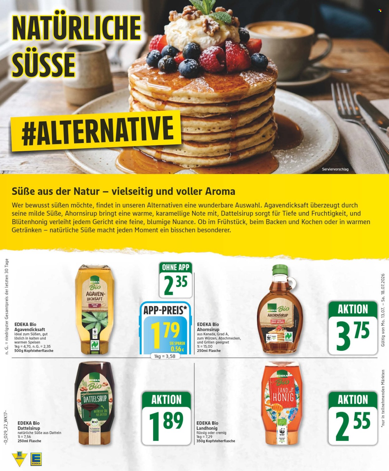 Edeka Prospekte  - 13.07.2026 - 18.07.2026. Seite 22