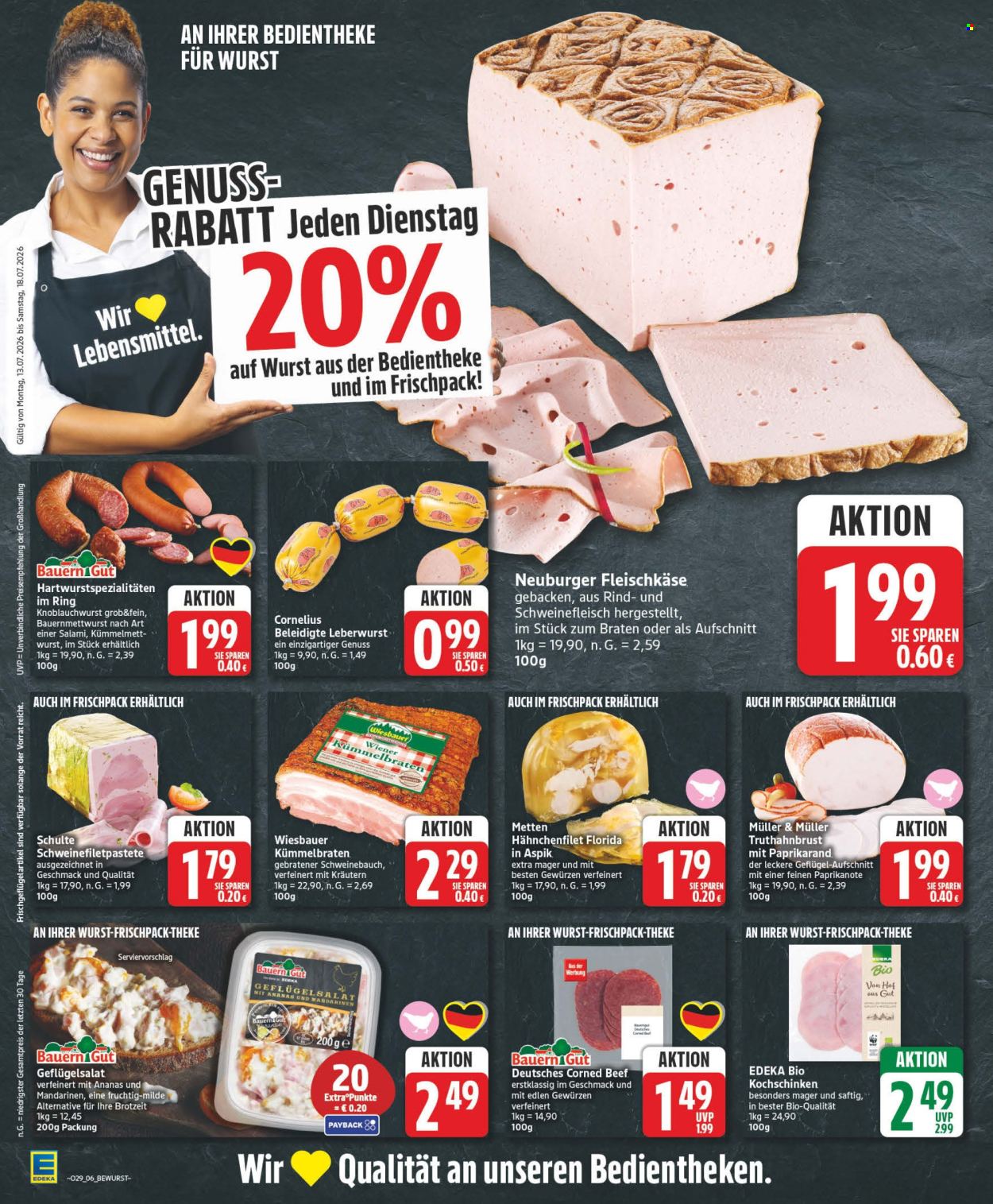Edeka Prospekte  - 13.07.2026 - 18.07.2026. Seite 6