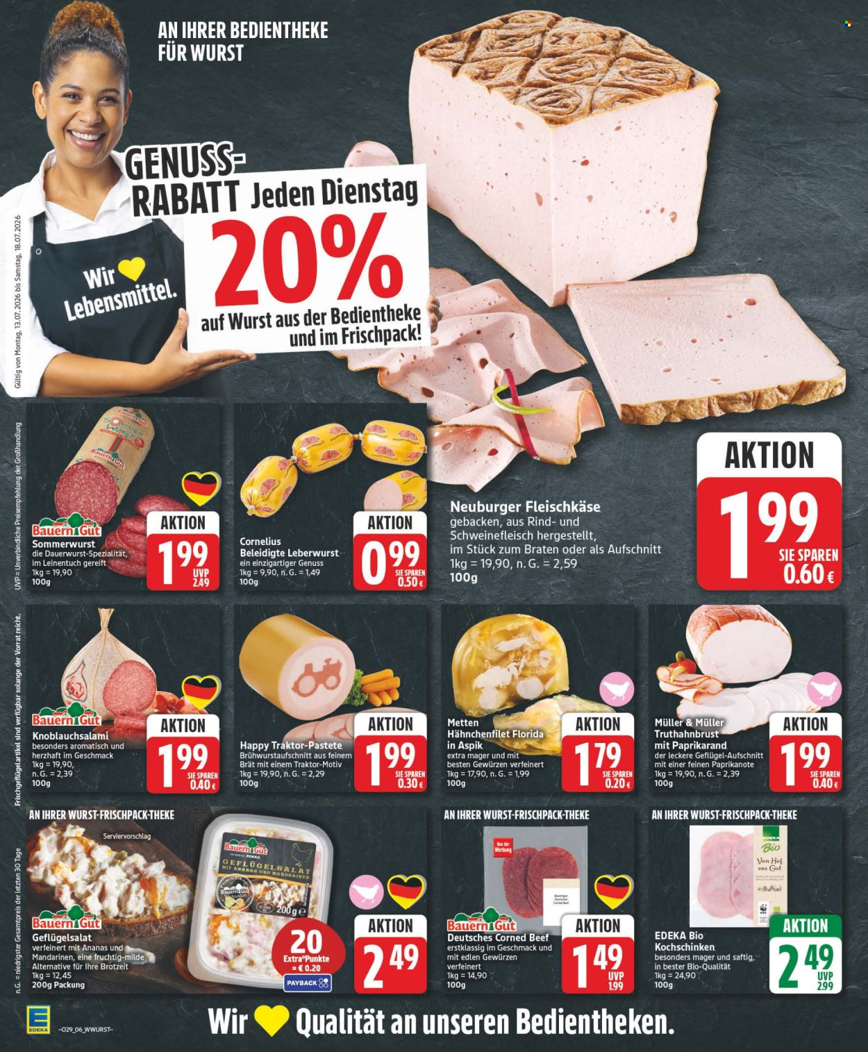 Edeka Prospekte  - 13.07.2026 - 18.07.2026. Seite 7